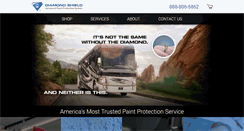 Desktop Screenshot of diamond-shield.com